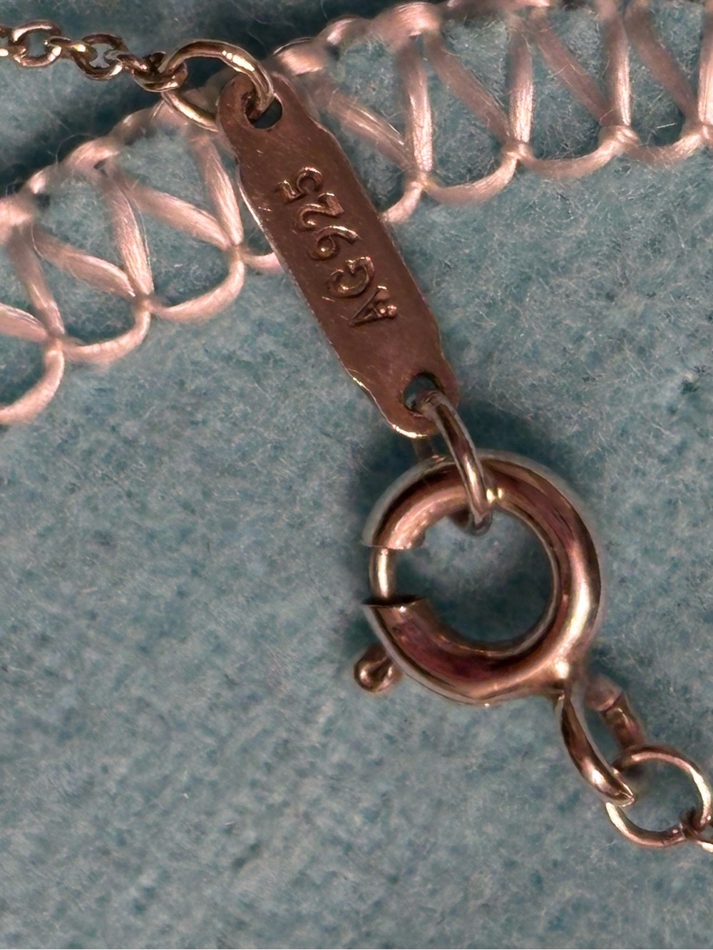 Authentic, RARE Tiffany & Co Ribbon Heart Tag Neclace - Picture 6 of 6
